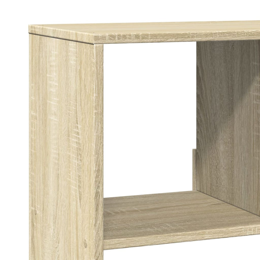 Boekenkast 100X33X187,5 Cm Bewerkt Hout Kleurig 187.5 cm