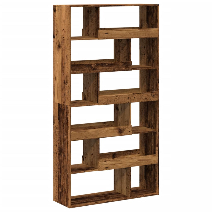 Boekenkast 100X33X187,5 Cm Bewerkt Hout Kleurig 187.5 cm