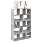 Boekenkast 100x33x156,5 cm grijs sonoma eiken
