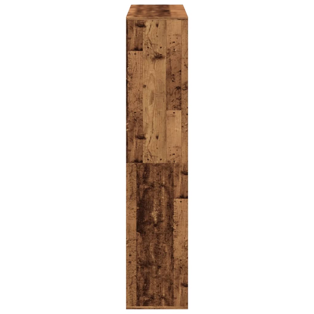 Boekenkast 100X33X156,5 Cm Bewerkt Hout Kleurig 156.5 cm