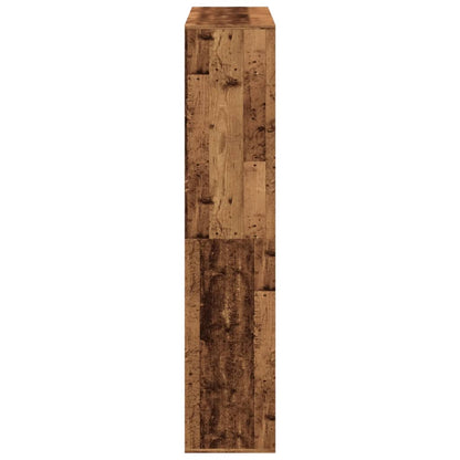 Boekenkast 100X33X156,5 Cm Bewerkt Hout Kleurig 156.5 cm