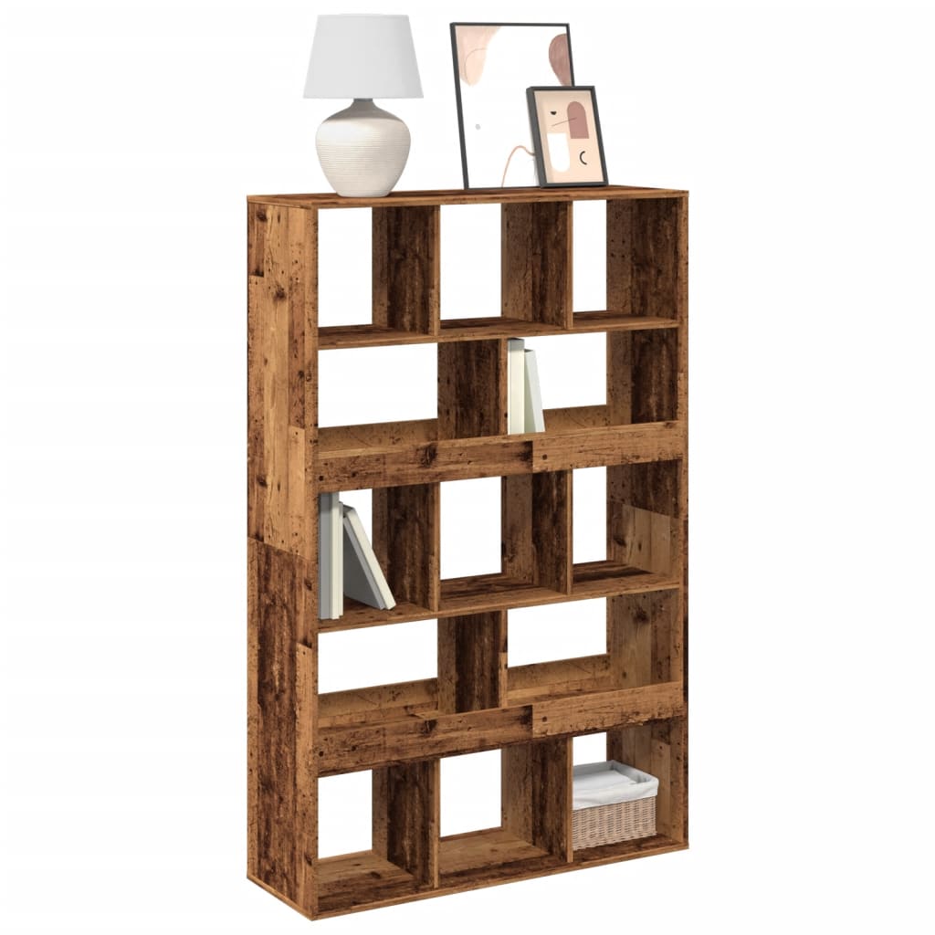 Boekenkast 100X33X156,5 Cm Bewerkt Hout Kleurig 156.5 cm