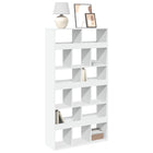 Bookcase 100x33x187.5 cm engineered wood white