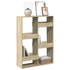 Bookshelf 100x33x135 cm engineered wood Sonoma oak-coloured