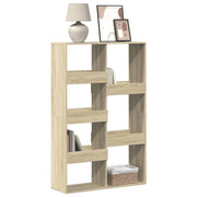 Boekenkast 100x33x155,5 cm bewerkt hout sonoma eiken
