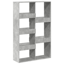 Boekenkast 100x33x155,5 cm bewerkt hout betongrijs