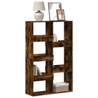 Bookcase 100x33x155.5 cm engineered wood smoked oak-colored