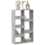 Boekenkast 100x33x155,5 cm grijs sonoma eiken