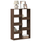 Bookcase 100x33x155.5 cm engineered wood brown oak-effect