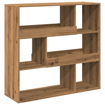 Kamerscherm 100X33X94,5 Cm Bewerkt Hout Artisanaal Eikenkleur 94.5 cm artisian oak