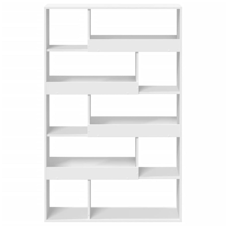 Kamerscherm 100x33x156,5 cm bewerkt hout wit