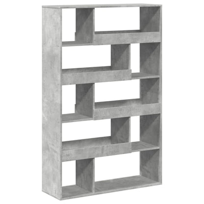 kamerscherm 100x33x156,5 cm bewerkt hout betongrijs