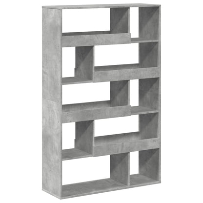 kamerscherm 100x33x156,5 cm bewerkt hout betongrijs