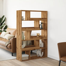 Kamerscherm 100X33X156,5 Cm Bewerkt Hout Artisanaal Eikenkleur 156.5 cm