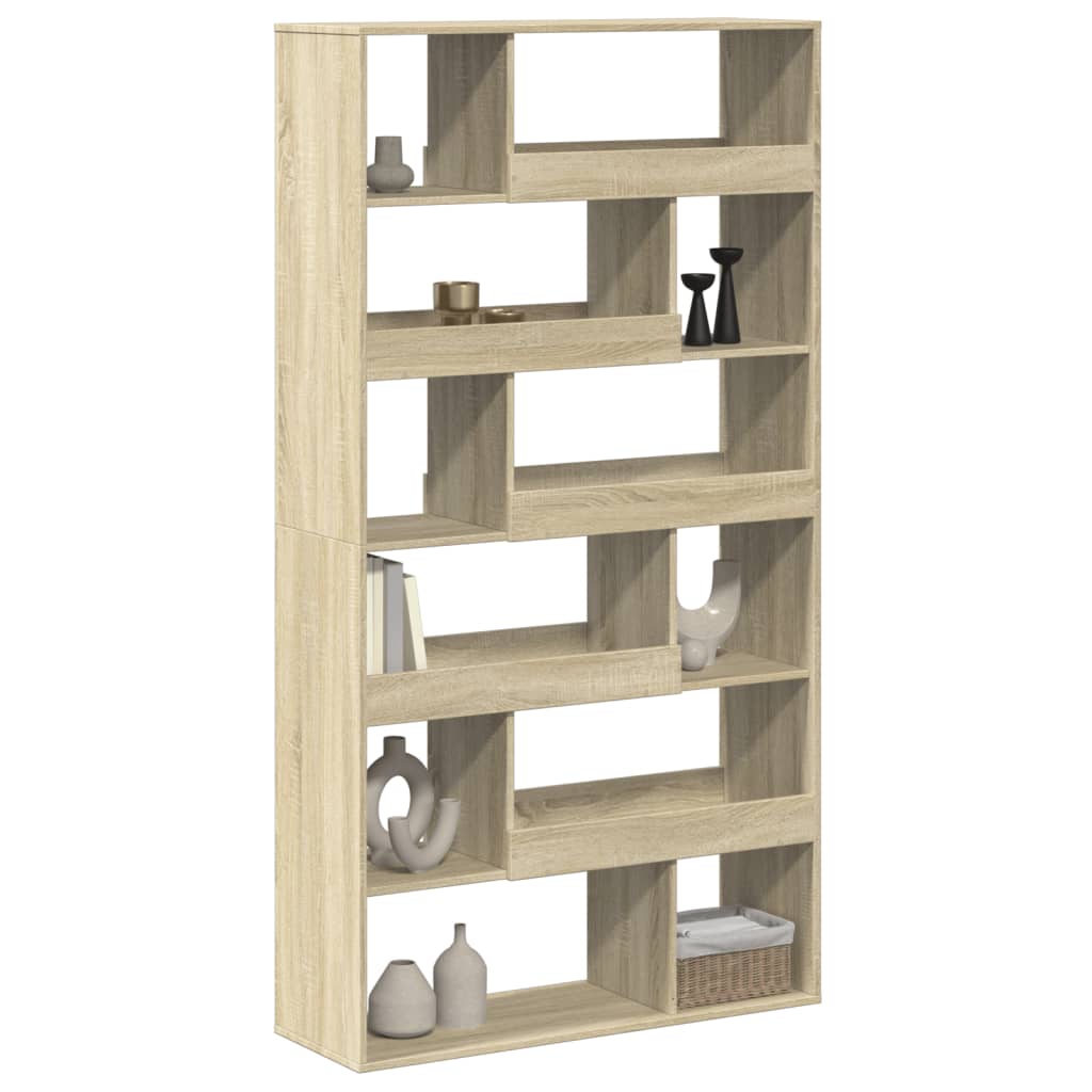 Kamerscherm 100X33X187,5 Cm Bewerkt Hout Kleurig 187.5 cm