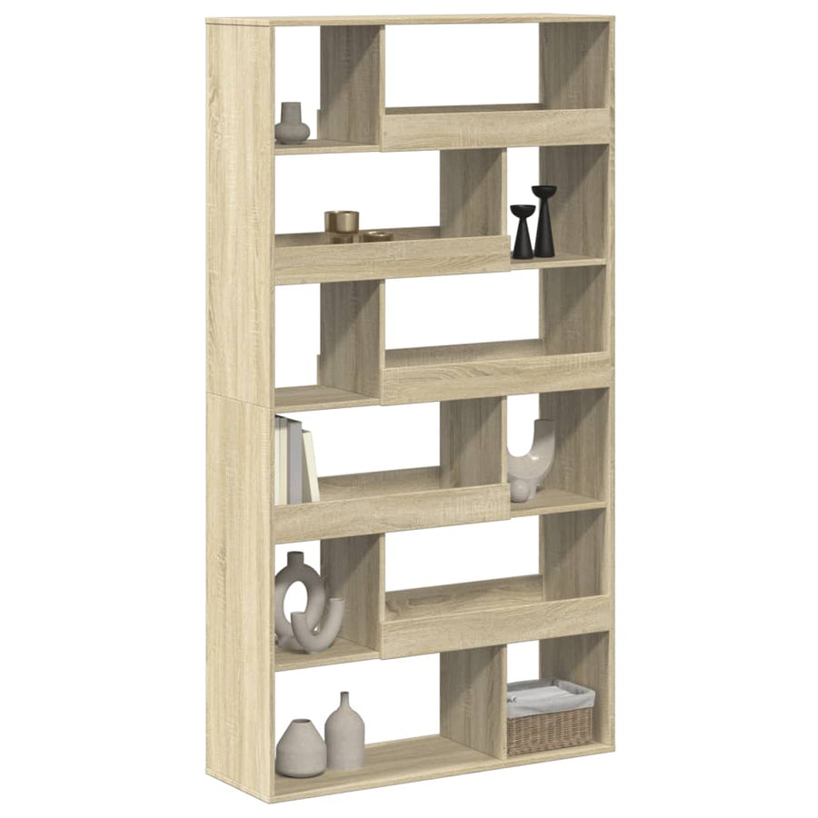 Kamerscherm 100X33X187,5 Cm Bewerkt Hout Kleurig 187.5 cm