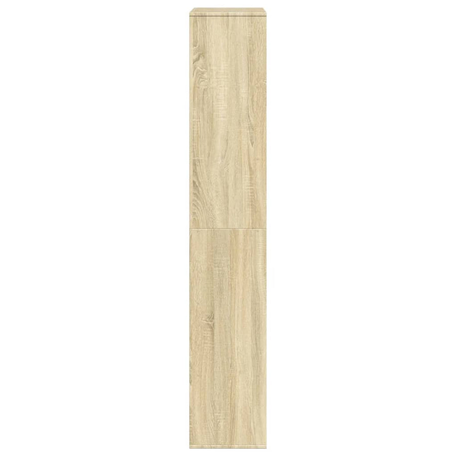 Kamerscherm 100X33X187,5 Cm Bewerkt Hout Kleurig 187.5 cm