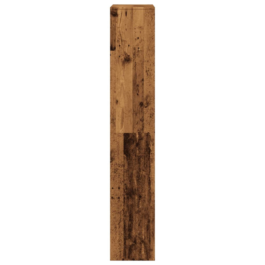 Kamerscherm 100X33X187,5 Cm Bewerkt Hout Kleurig 187.5 cm