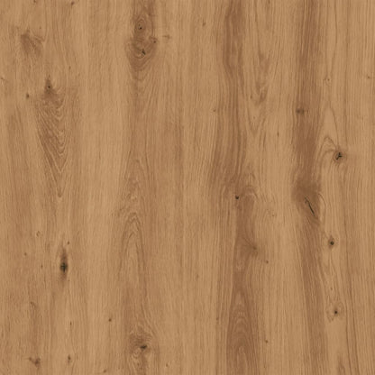 Kamerscherm 100x33x187,5 cm bewerkt hout artisanaal eikenkleur