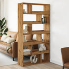Kamerscherm 100x33x187,5 cm bewerkt hout eikenkleur