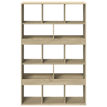 kamerscherm 100x33x156,5 cm bewerkt hout sonoma eikenkleurig