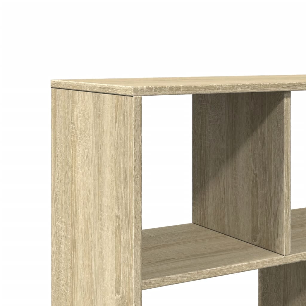 kamerscherm 100x33x156,5 cm bewerkt hout sonoma eikenkleurig