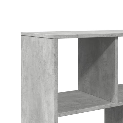 kamerscherm 100x33x156,5 cm bewerkt hout betongrijs