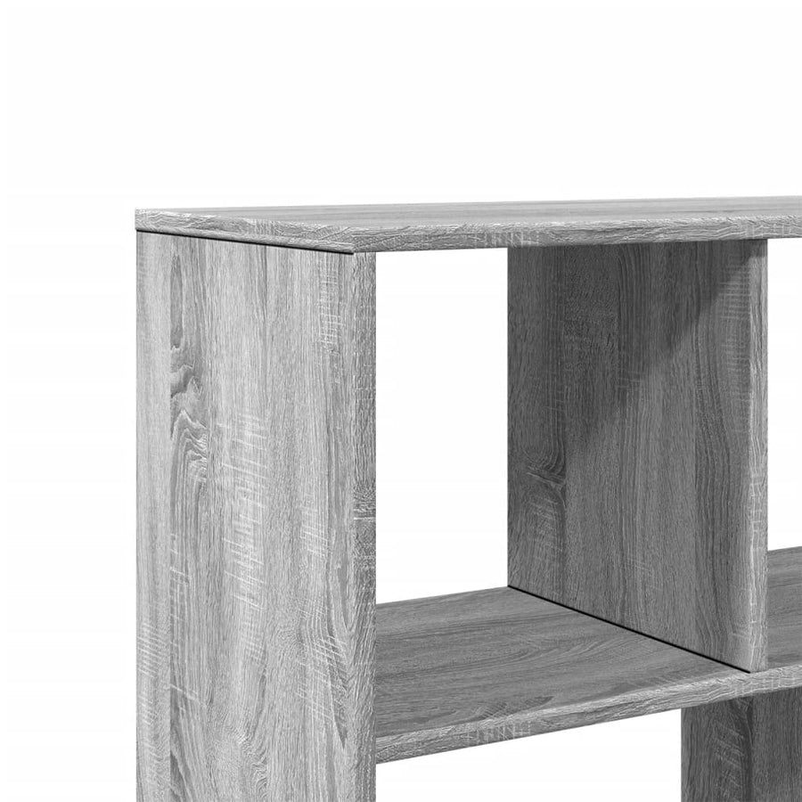 kamerscherm 100x33x156,5 cm bewerkt hout grijs sonoma eiken