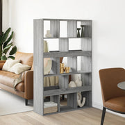 Kamerscherm 100x33x156,5 cm grijs sonoma eiken bewerkt hout