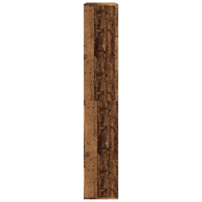 Kamerscherm 100x33x187,5 cm bewerkt hout oud houtkleurig