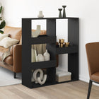 Room divider 100x33x115 cm carved wood black