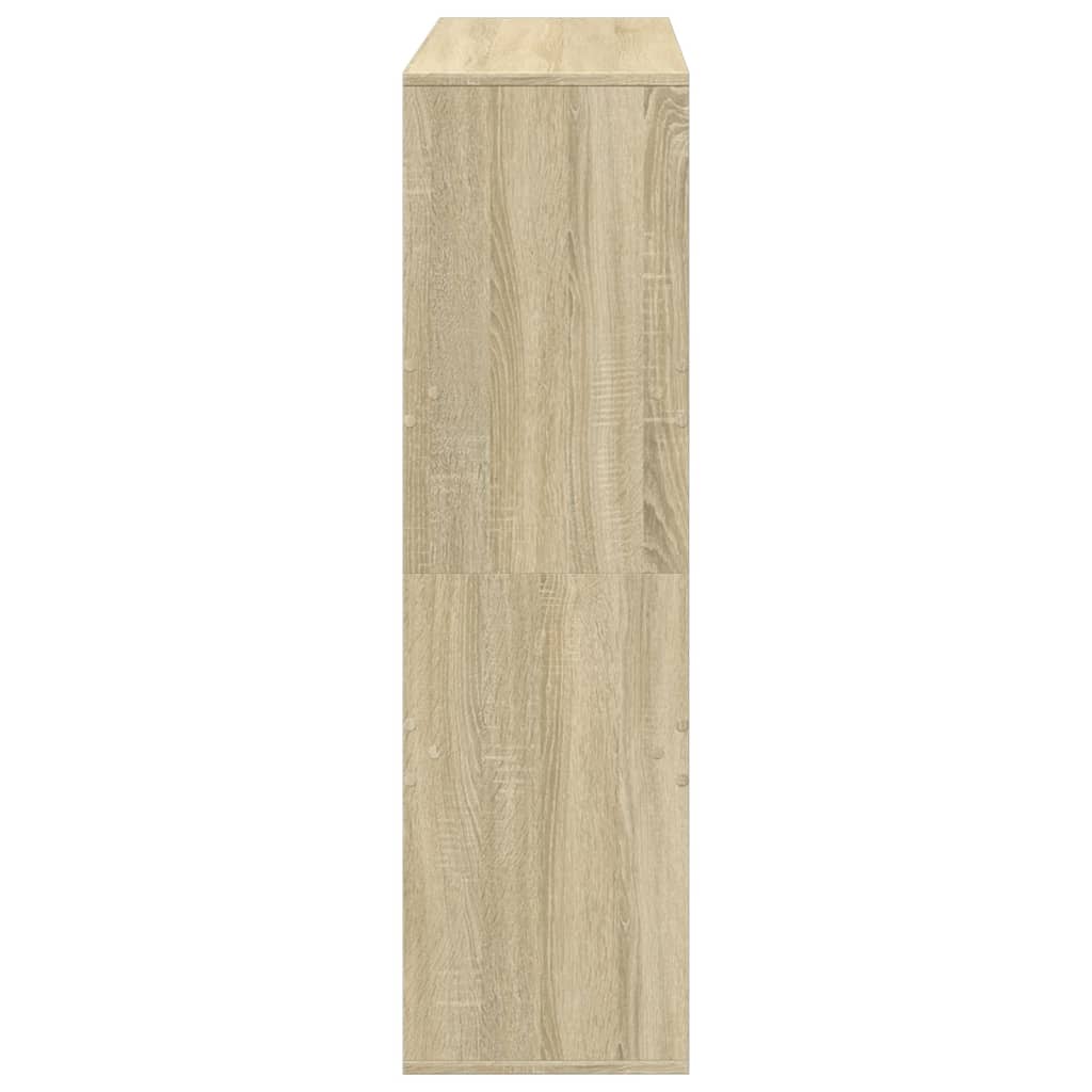 Kamerscherm 100x33x115 cm bewerkt hout sonoma eikenkleurig