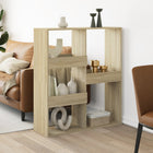 Room divider 100x33x115 cm engineered wood Sonoma oak finish