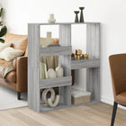 room divider 100x33x115 cm engineered wood grey Sonoma oak colour