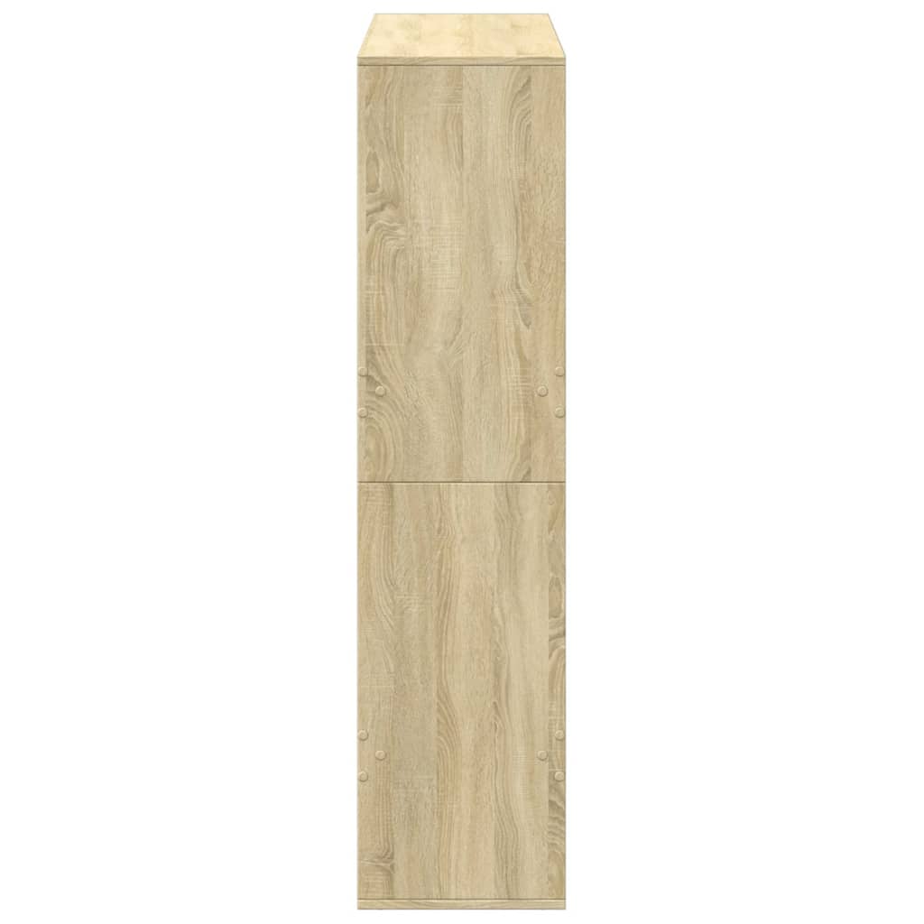 Kamerscherm 100x33x135 cm bewerkt hout sonoma eikenkleurig
