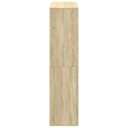 Kamerscherm 100x33x135 cm bewerkt hout sonoma eikenkleurig