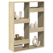 Kamerscherm 100x33x135 cm bewerkt hout sonoma eiken