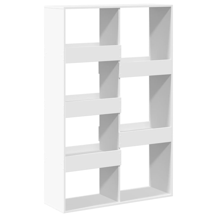 Kamerscherm 100x33x155,5 cm bewerkt hout wit