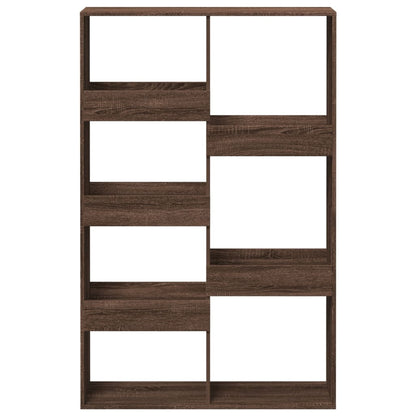 Kamerscherm 100x33x155,5 cm bewerkt hout bruin eikenkleurig