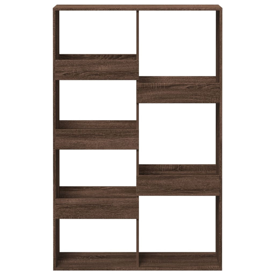 Kamerscherm 100x33x155,5 cm bewerkt hout bruin eikenkleurig