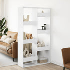 Room divider 100x33x175 cm carved wood white