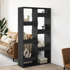Room divider 100x33x175 cm carved wood black