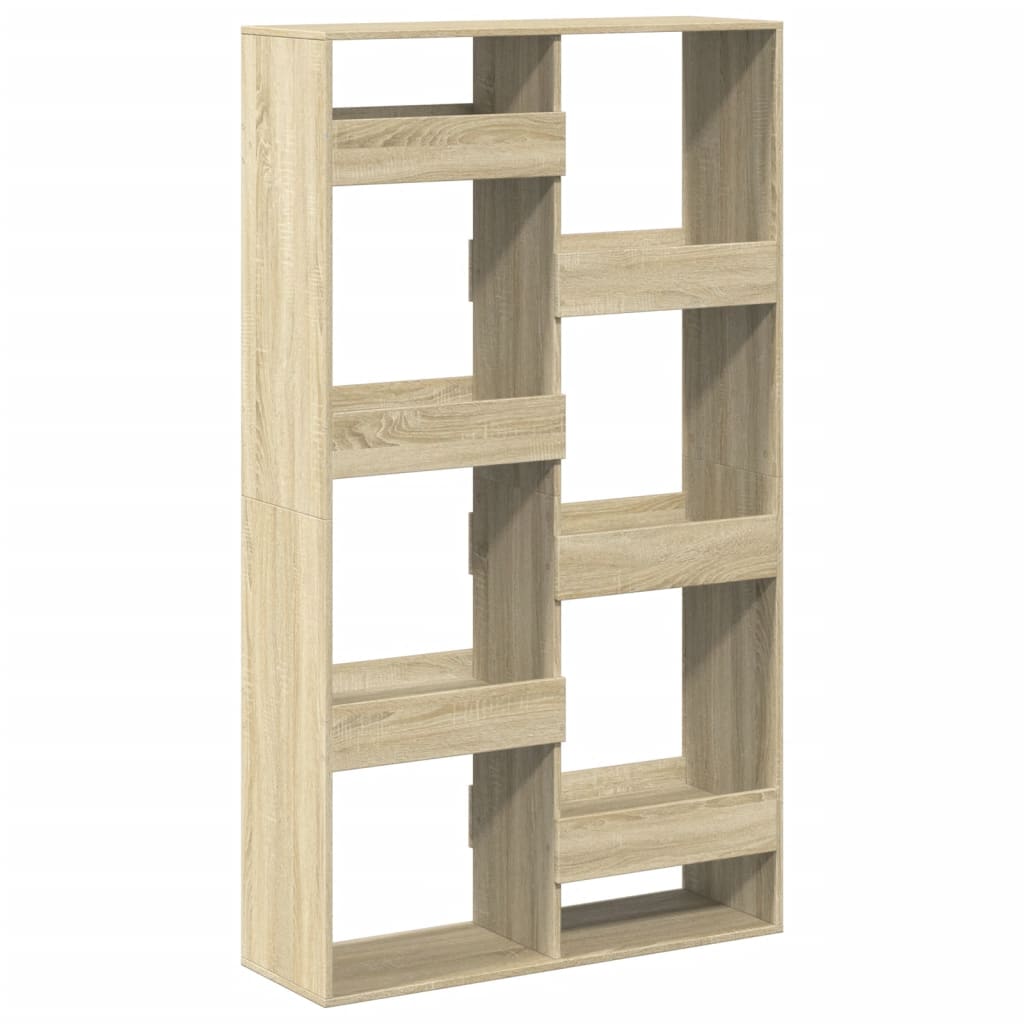 Kamerscherm 100x33x175 cm bewerkt hout sonoma eikenkleurig