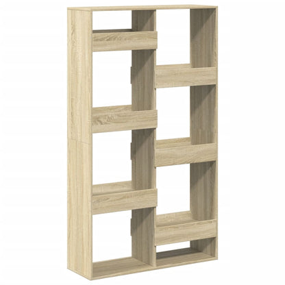 Kamerscherm 100x33x175 cm bewerkt hout sonoma eikenkleurig