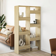 Kamerscherm 100x33x175 cm bewerkt hout sonoma eiken
