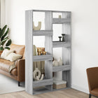 room divider 100x33x175 cm engineered wood grey Sonoma oak colour