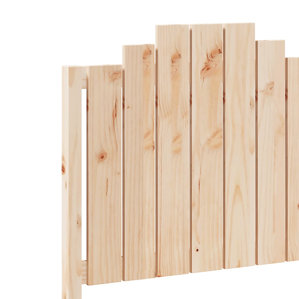 Bedframe Extra Lang Zonder Matras Massief Hout 140 x 220 cm Naturel