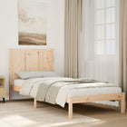 Bedframe extra lang zonder matras massief hout 100x210 cm