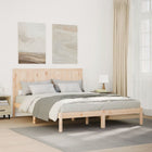 Bedframe extra lang zonder matras massief hout 160x210 cm