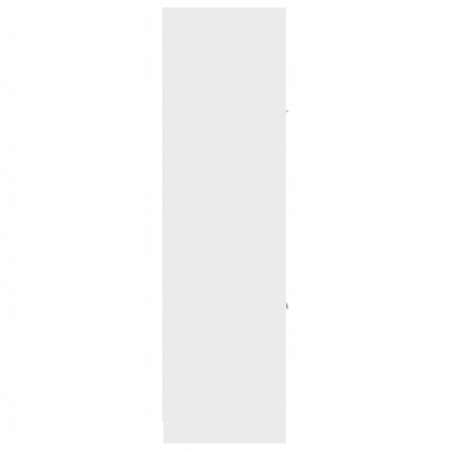 Apothekerskast 40x41x144,5 cm bewerkt hout wit